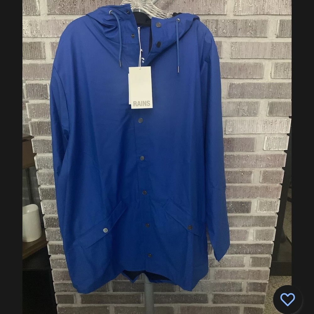 NWT Rains XL Wave 12010 Jacket $140 retail